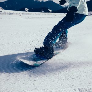 Snowboarding legs