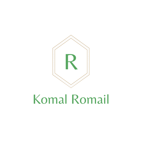 Flat Line frame Initial Modern Interior Logo